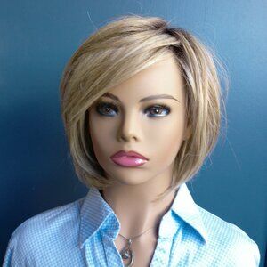 STRAIGHT UP WITH A TWIST Wig, Raquel Welch, SS Wheat, Lace Front, Mono top, NEW